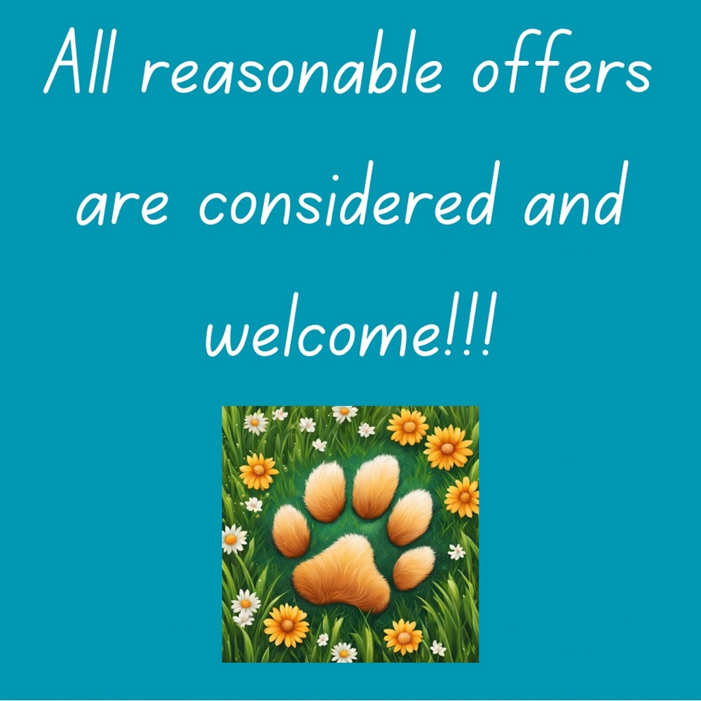 Please make an offer…reasonable offers always welcome!